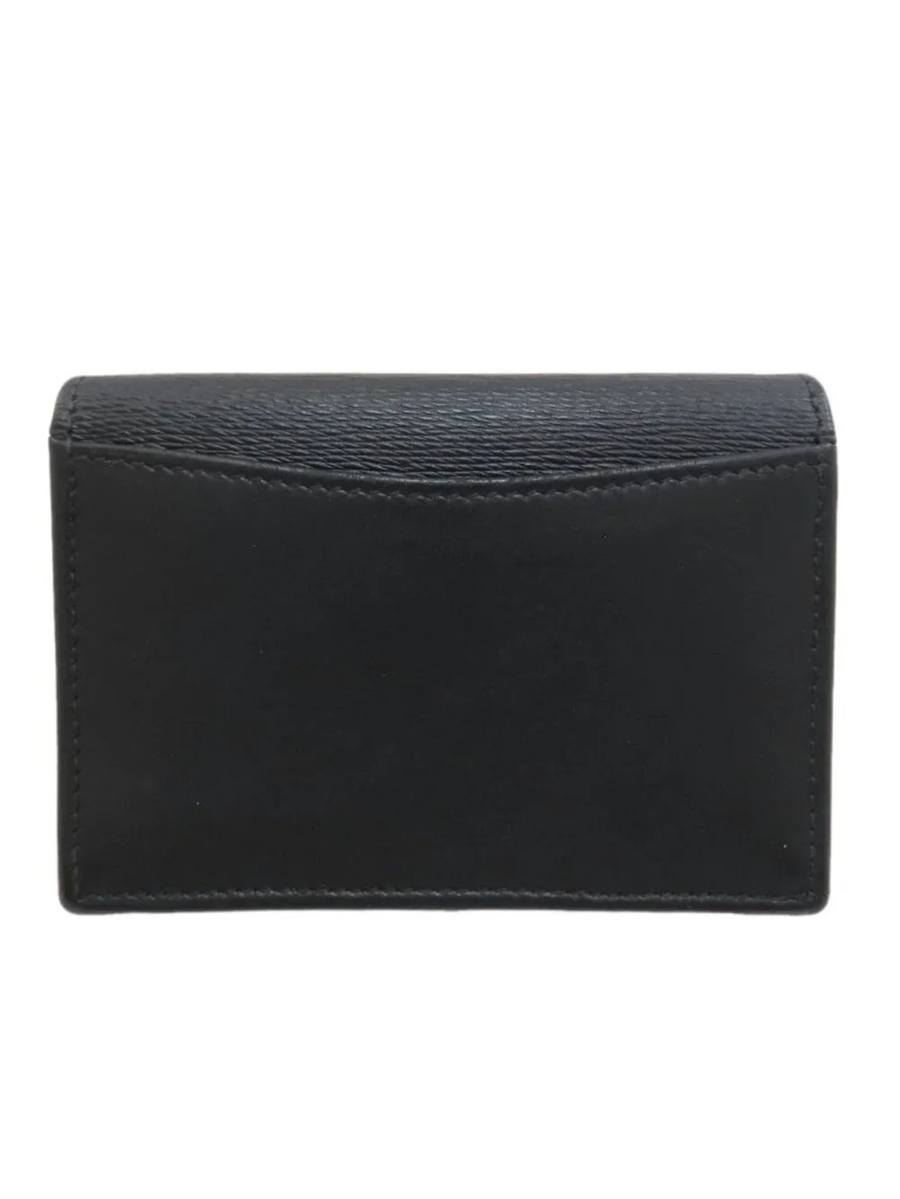 Bvlgari Business Card Holder Serpenti Scalier Man Case Leather